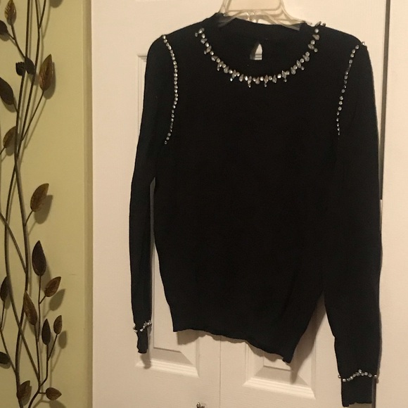 Black Diamond Wool Sweater - Picture 1 of 3